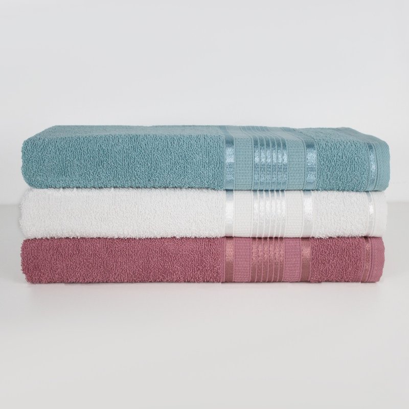 colecao egito kit toalhas banho gigante plus size rose verde branca toalha show